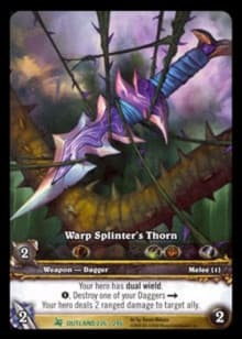 Warp Splinter's Thorn - EA — image 1