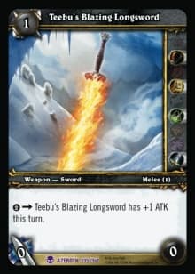 Teebu's Blazing Longsword — image 1