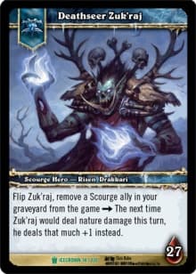 Deathseer Zuk'raj - FOIL — image 1