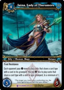 Jaina, Lady of Theramore - FOIL — image 1