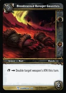 Bloodstained Ravager Gauntlets — image 1