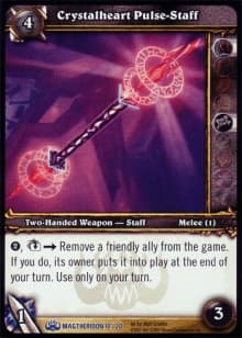 Crystalheart Pulse-Staff - FOIL — image 1