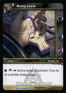 Dying Curse - FOIL — image 1