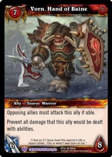 Vorn, Hand of Baine — image 1