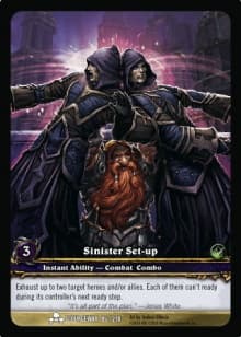 Sinister Set-up - EA — image 1