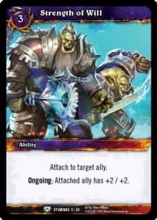 Strength of Will — image 1