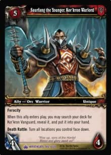 Saurfang the Younger, Kor'kron Warlord — image 1