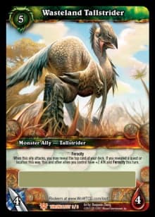 Wasteland Tallstrider - LOOT SCRATCHED — image 1