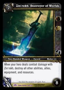 Zin'rokh, Destroyer of Worlds — image 1