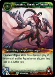 Araxian, Herald of Trickery — image 1