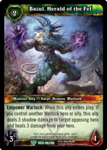 Bazul, Herald of the Fel - FOIL — image 1