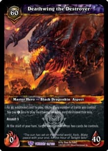 Deathwing the Destroyer - FOIL — image 1