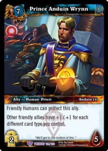 Prince Anduin Wrynn - FOIL — image 1