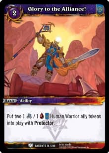 Glory to the Alliance! - FOIL — image 1