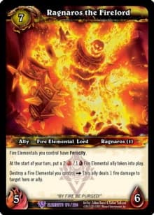 Ragnaros the Firelord - FOIL — image 1