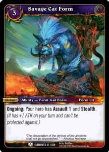 Savage Cat Form — image 1