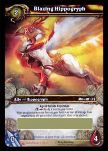 Blazing Hippogryph - LOOT UNSCRATCHED — image 1
