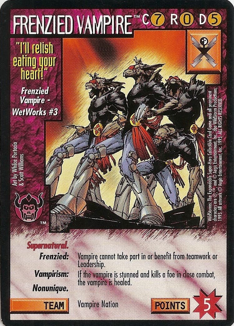 Frenzied Vampire — image 1