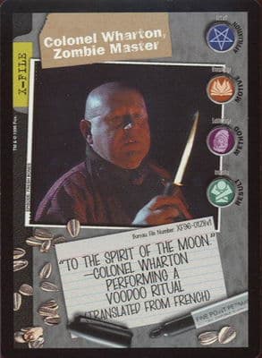 Colonel Wharton, Zombie Master — image 1