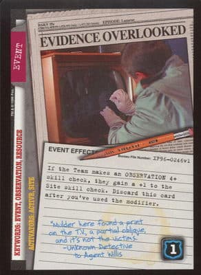 Evidence Overlooked — image 1