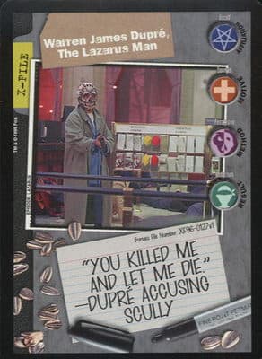 Warren James Dupré, The Lazarus Man — image 1