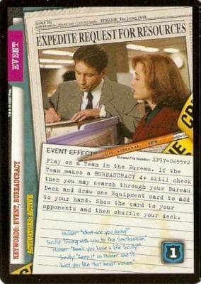 Expedite Request for Resources — image 1