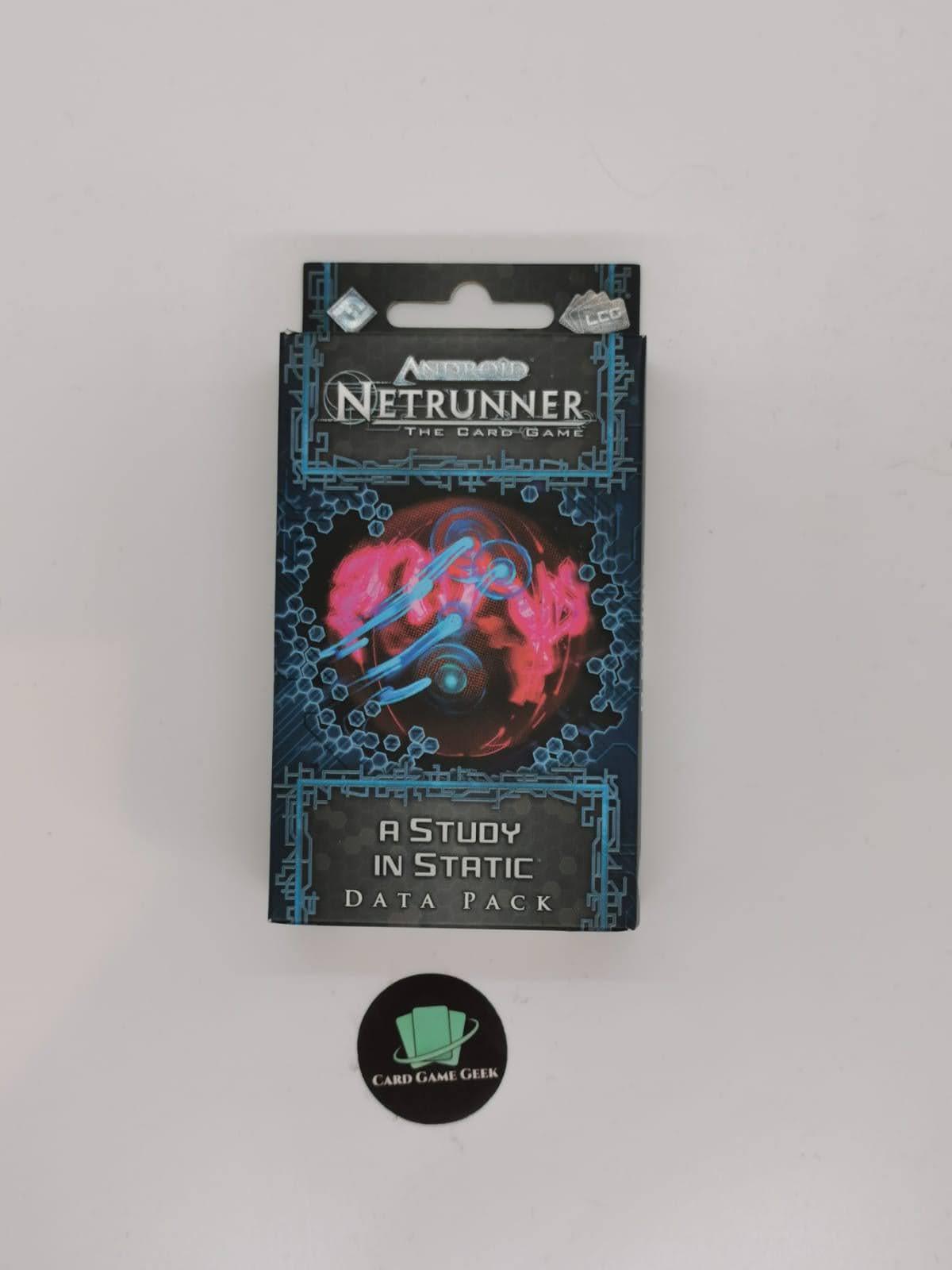 Android Netrunner - A Study in Static - Data Pack — image 1