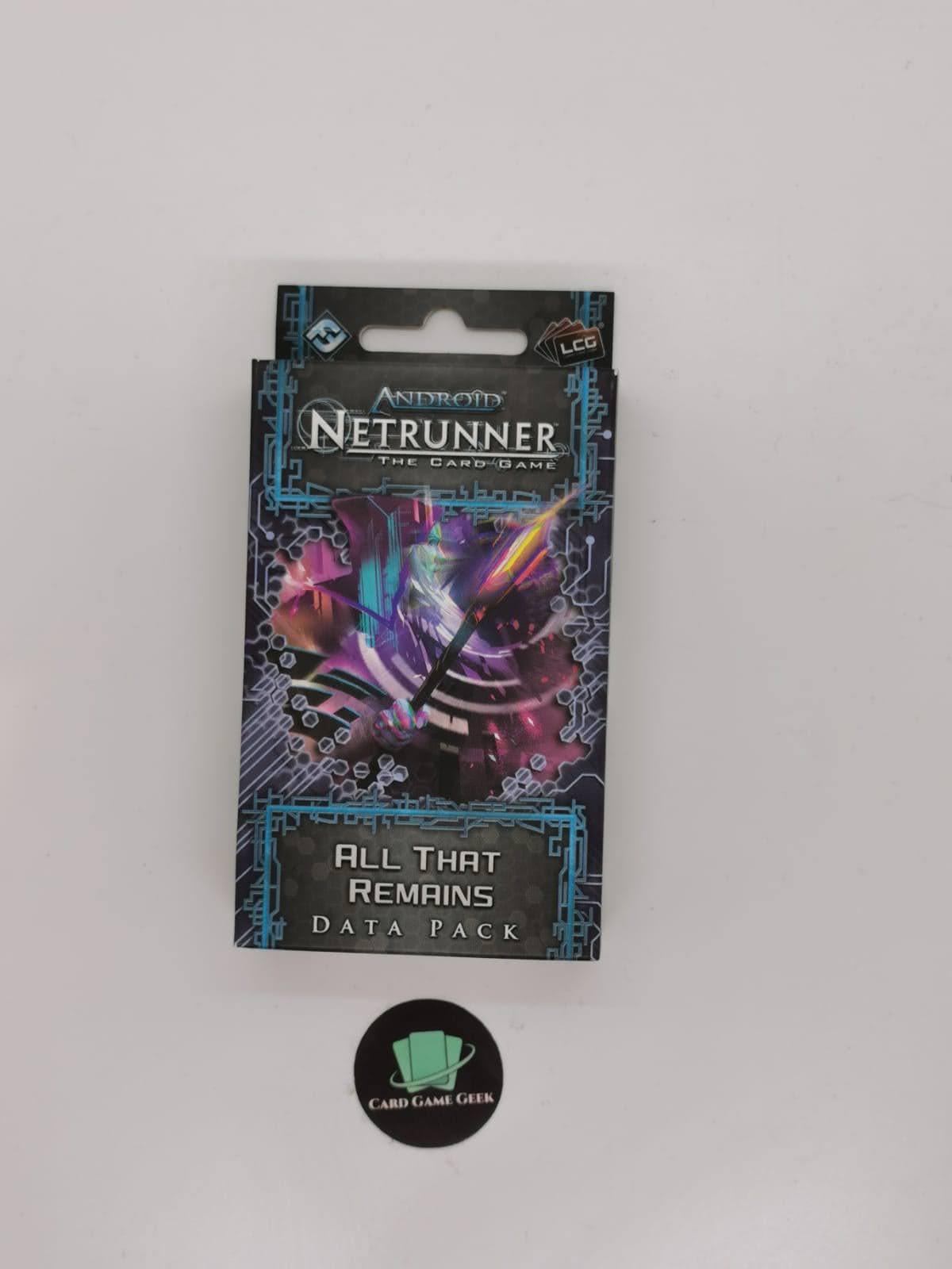 Android Netrunner - All That Remains - Data Pack — image 1