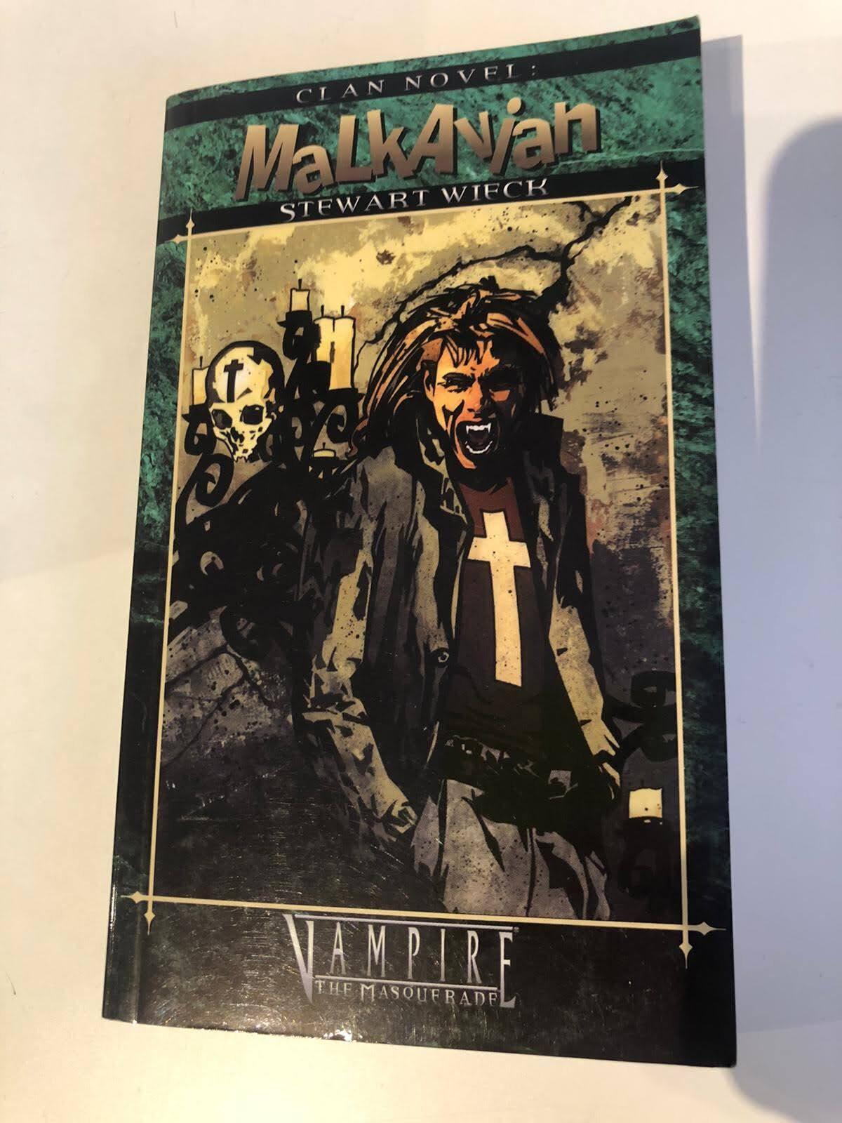 Vampire the Masquerade - Clan Novel: Malkavian - WW11108 - EX — image 1