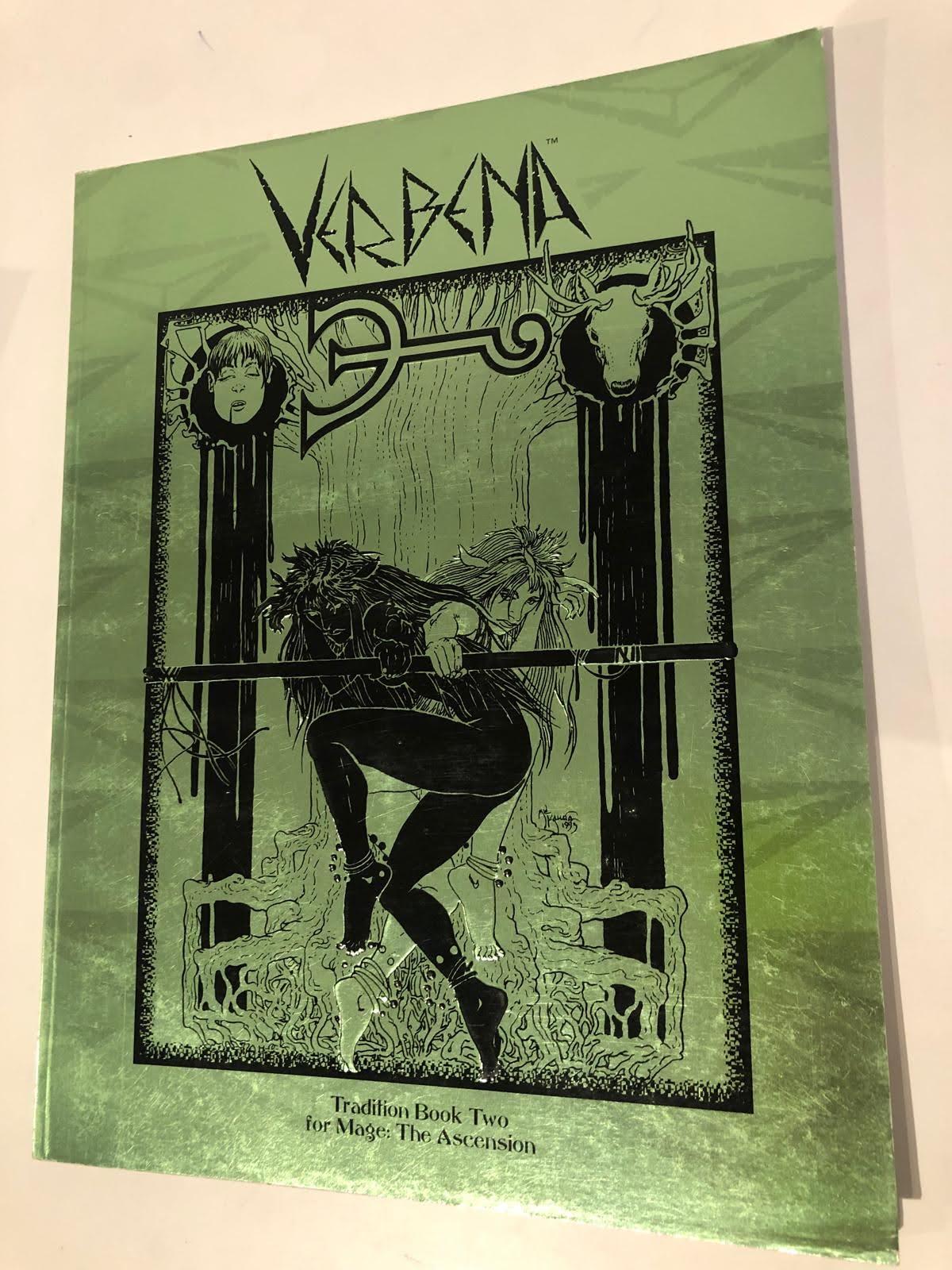 Mage the Ascension - Tradition Book: Verbena 1st Edition - WW4059 - VG — image 1
