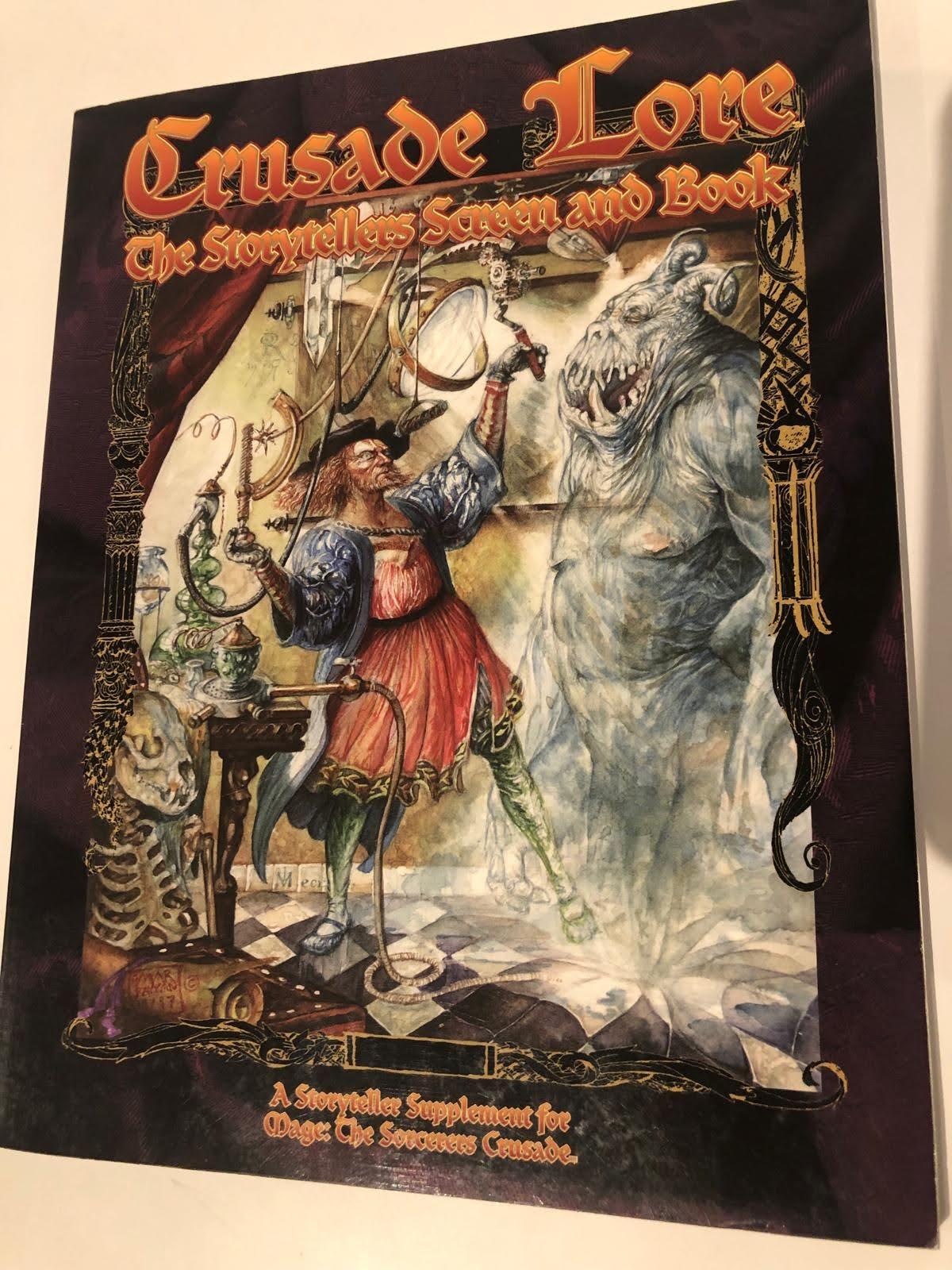 Mage the Sorcerers Crusade - Crusade Lore - WW4801 - VG — image 1