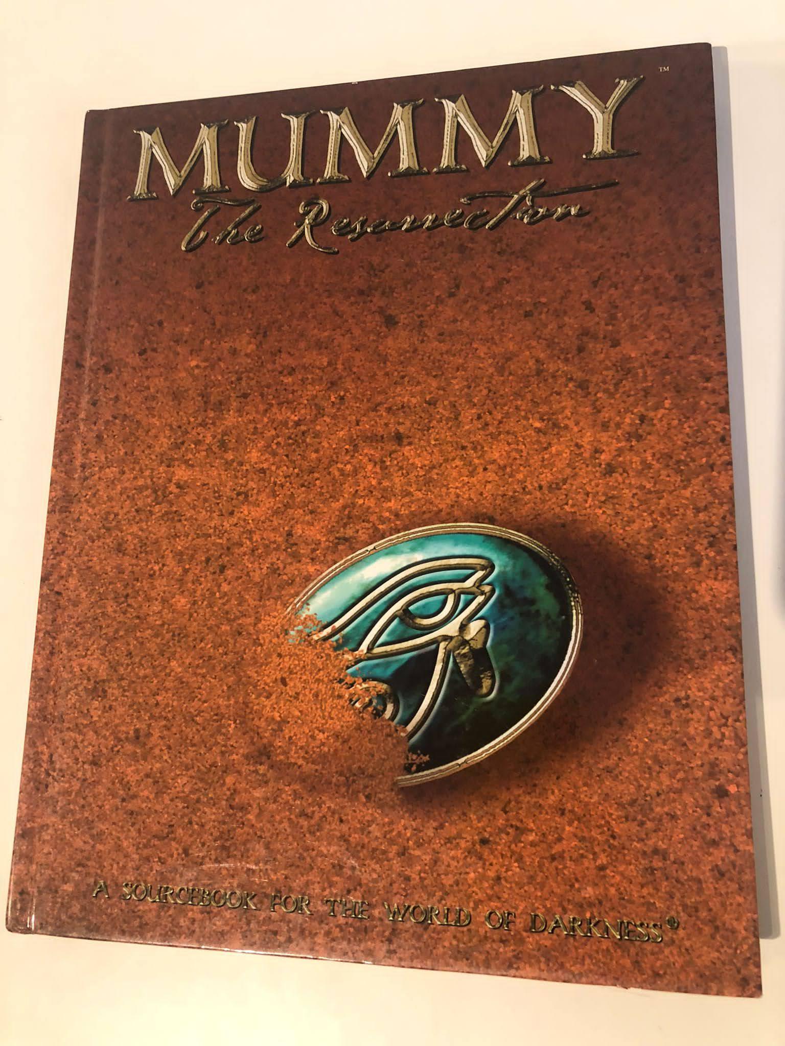Mummy The Resurrection - Core Book - WW2380 - EX — image 1