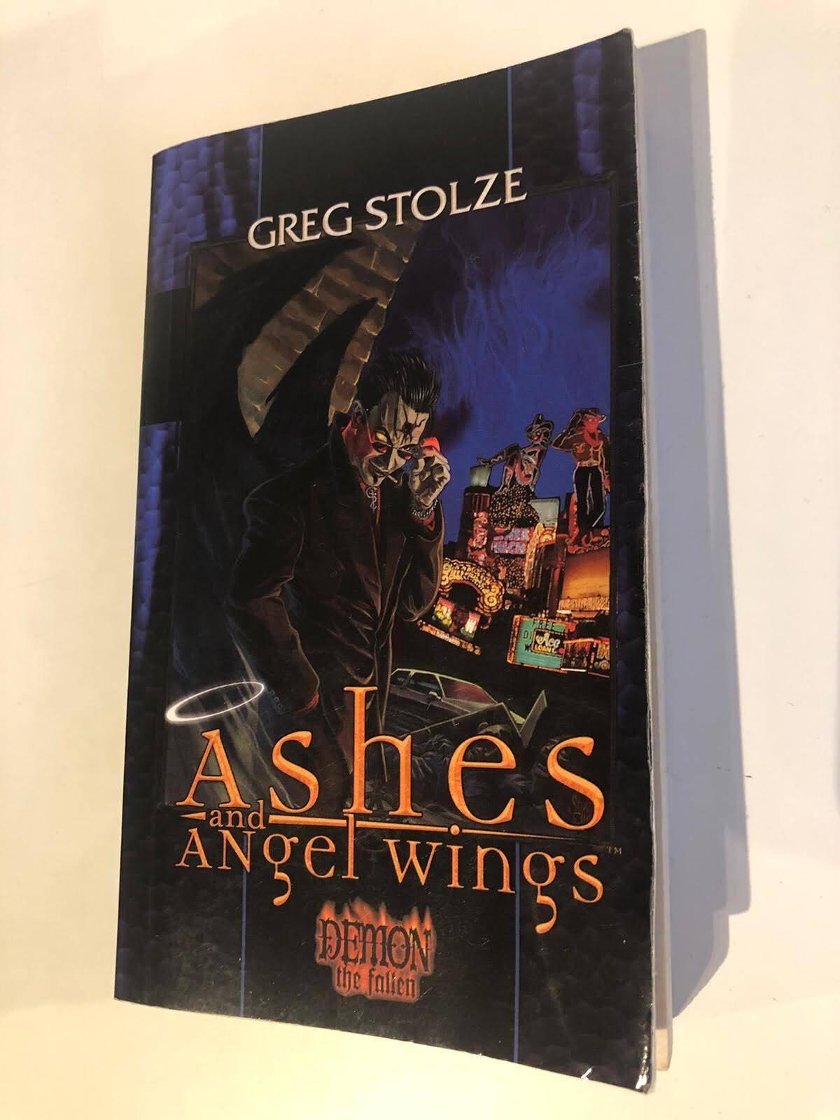 Demon the Fallen - Ashes and Angel Wings Novel - WW10090 - VG — image 1