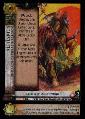 Alpharius Primarch of the Alpha - FOIL — image 1