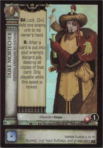 Duke Mortecher - FOIL — image 1