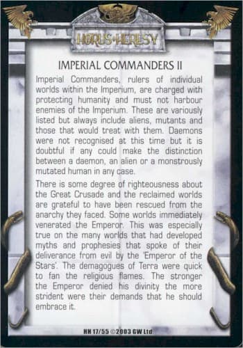 Imperial Commanders II — image 1