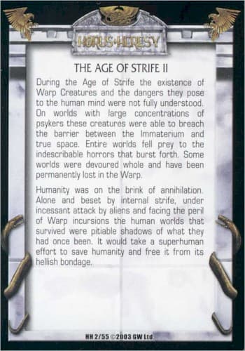 The Age of Strife II — image 1