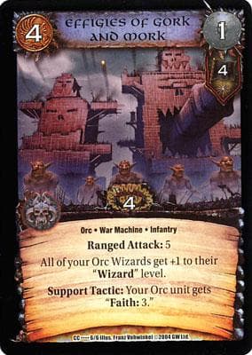 Effigies of Gork & Mork - FOIL — image 1