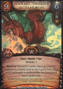 Zoekarl, Bringer of Darkness - FOIL — image 1