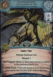 Balthasar Gelt, Patriarch Of The Colleges Of Magic — image 1