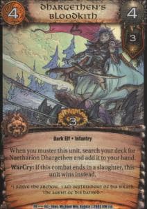 Dhargethen's Bloodkith - FOIL — image 1