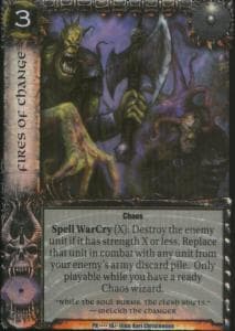 Fires of Change - FOIL — image 1