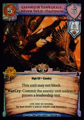 Gaenrifir Hawkgrace, Silver Helm Champion — image 1
