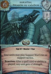 Sarathai, Dragon Of Caledor - FOIL — image 1