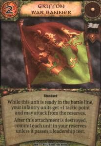 Griffon War Banner - FOIL — image 1