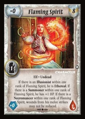 Flaming Spirit - FOIL — image 1