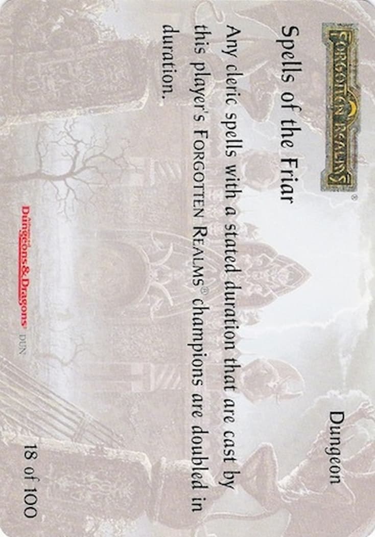 Spells of the Friar — image 1