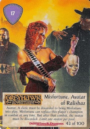 Misfortune, Avatar of Ralishaz — image 1