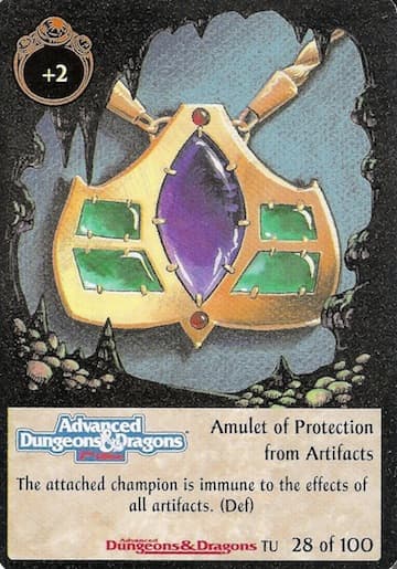 Amulet of Protection from Artifacts — image 1