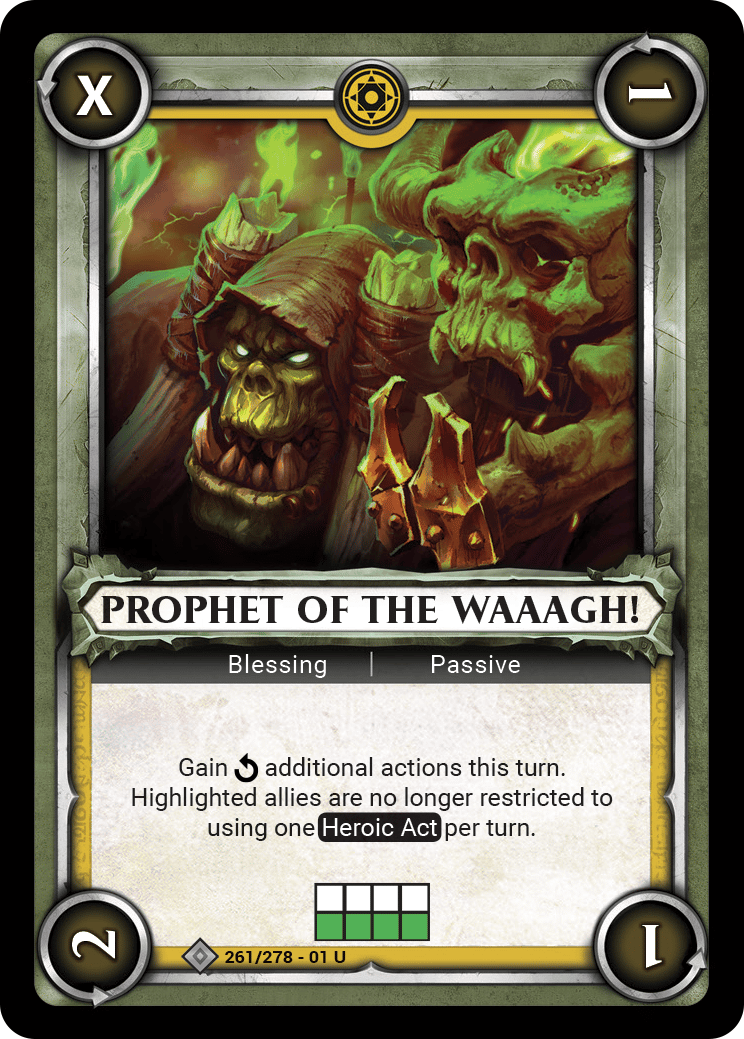 Prophet of the Waaagh! - FOIL — image 1